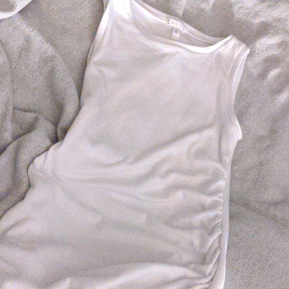 Never worn white dress